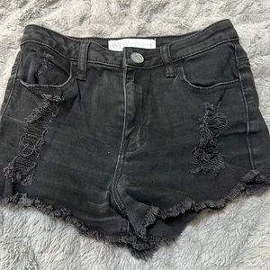 rsq black maui shorts